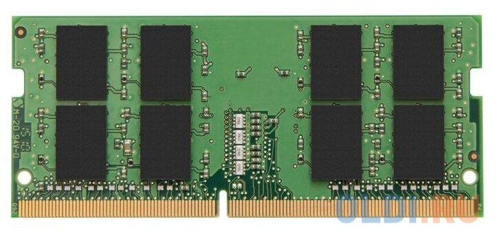 Оперативная память для ноутбука Kingston ValueRAM SO-DIMM 8Gb DDR3 1600 MHz KVR16S11/8WP оперативная память для компьютера kingston fury renegade dimm 32gb ddr5 6000 mhz kf560c32rsa 32