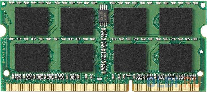 Оперативная память для ноутбука Kingston ValueRAM SO-DIMM 8Gb DDR3L 1600 MHz KVR16LS11/8WP KVR16LS11/8WP оперативная память для ноутбука digma dgmas31600004d so dimm 4gb ddr3 1600 mhz dgmas31600004d