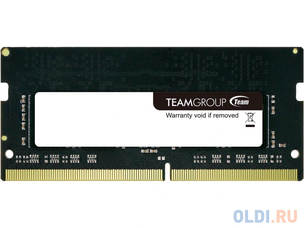 

Оперативная память для ноутбука Team TED44G2666C19-S01 SO-DIMM 4Gb DDR4 2666MHz