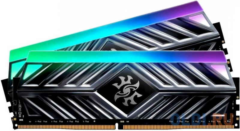 

Оперативная память для компьютера ADATA XPG SPECTRIX D41 RGB DIMM 16Gb DDR4 4133 MHz AX4U41338G19J-DT41