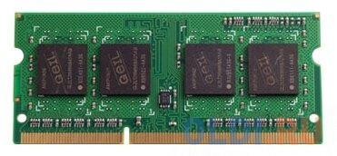 

Оперативная память для ноутбука GeIL GGS38GB1600C11SC SO-DIMM 8Gb DDR3L 1600MHz