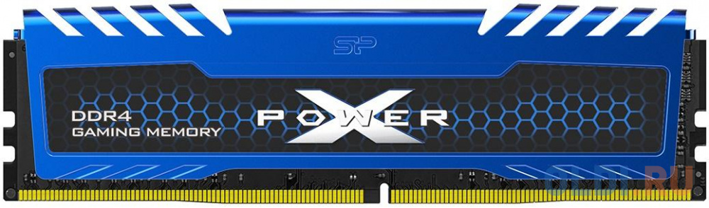 Оперативная память для компьютера Silicon Power XPOWER Turbine DIMM 8Gb DDR4 3600MHz SP008GXLZU360BSA модуль памяти silicon power 8gb 3200мгц ddr4 cl22 sodimm 1gx8 sr