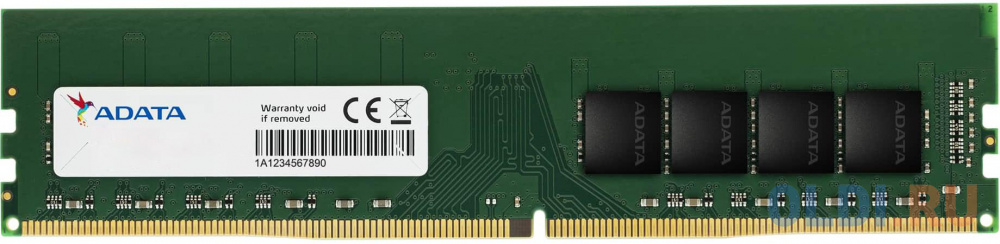 Оперативная память для компьютера A-Data Premier DIMM 32Gb DDR4 3200 MHz AD4U320032G22-SGN оперативная память для компьютера 32gb 1x32gb pc4 25600 3200mhz ddr4 udimm unbuffered cl22 crucial ct32g4dfd832a ct32g4dfd832a