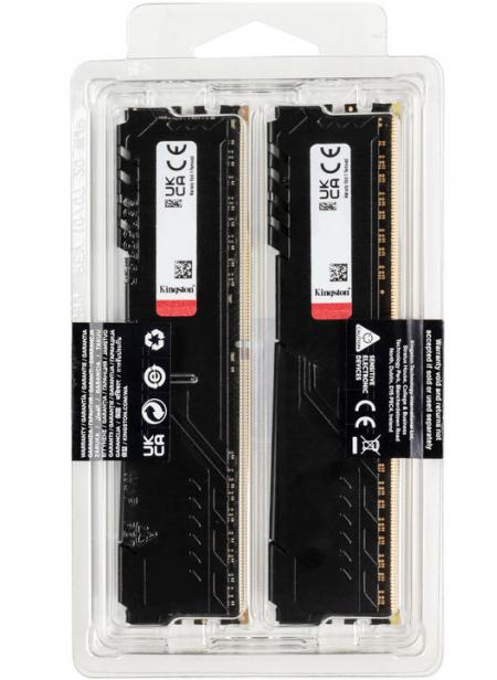 Оперативная память для компьютера Kingston FURY Black DIMM 32Gb DDR4 2666 MHz KF426C16BB1K2/32 KF426C16BB1K2/32 фото