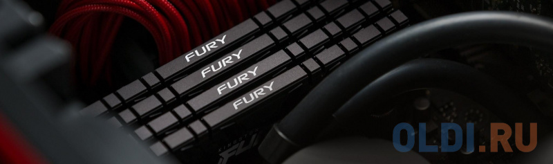 Оперативная память для компьютера Kingston FURY Renegade DIMM 16Gb DDR4 3200 MHz KF432C16RBK2/16 фото