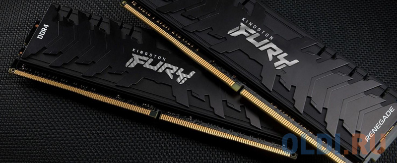 Оперативная память для компьютера Kingston FURY Renegade DIMM 16Gb DDR4 3200 MHz KF432C16RBK2/16 фото