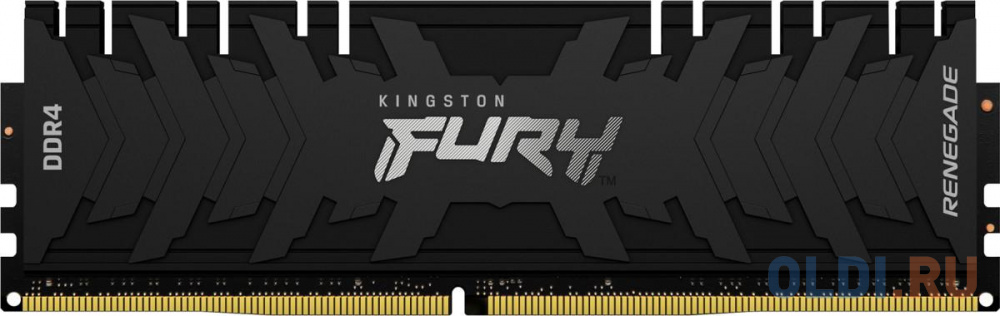 Оперативная память для компьютера Kingston Fury Renegade DIMM 32Gb DDR4 3200 MHz KF432C16RB/32 оперативная память для компьютера kingston fury renegade rgb dimm 64gb ddr4 3200 mhz kf432c16rb1ak4 64