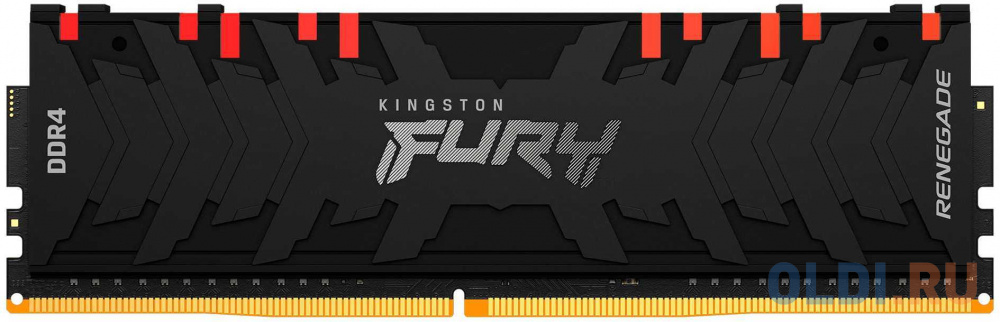 Оперативная память для компьютера Kingston Fury Renegade RGB DIMM 16Gb DDR4 3600 MHz KF436C16RB1A/16 оперативная память для компьютера kingston fury renegade dimm 16gb ddr4 4800 mhz kf448c19rbk2 16