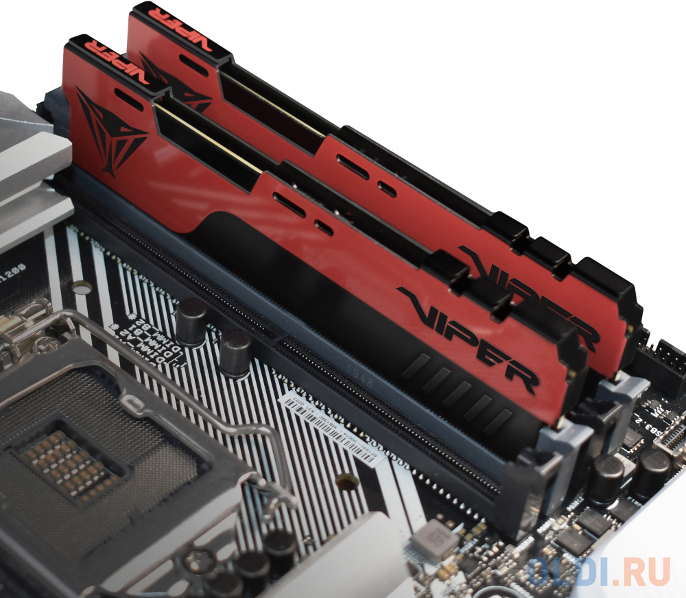 Память DDR4 8Gb 3200MHz Patriot PVE248G320C8 RTL Gaming PC4-25600 CL18 DIMM 288-pin 1.35В фото