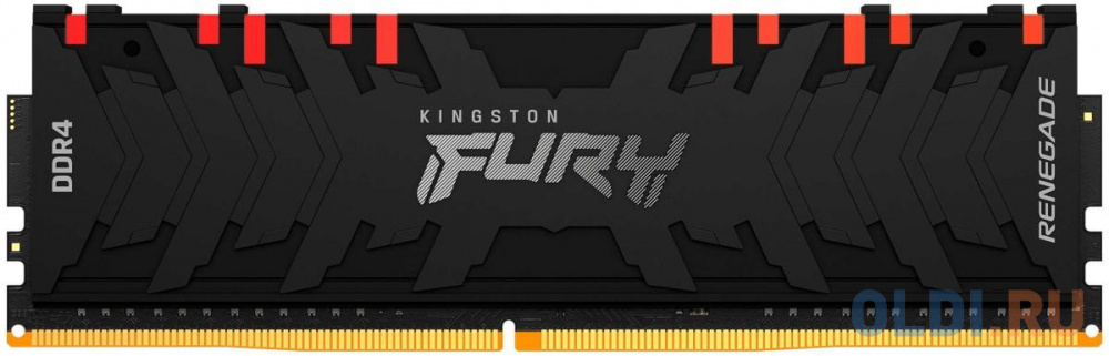 Оперативная память для компьютера Kingston FURY Renegade RGB DIMM 16Gb DDR4 3200 MHz KF432C16RB1A/16 оперативная память для компьютера kingston fury renegade dimm 16gb ddr4 2666 mhz kf426c13rb1 16