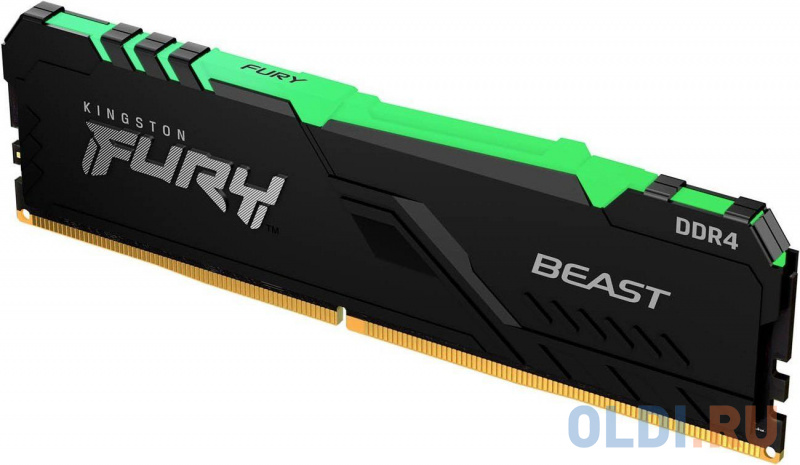 Kingston 32GB 3600MHz DDR4 CL18 DIMM FURY Beast RGB фото