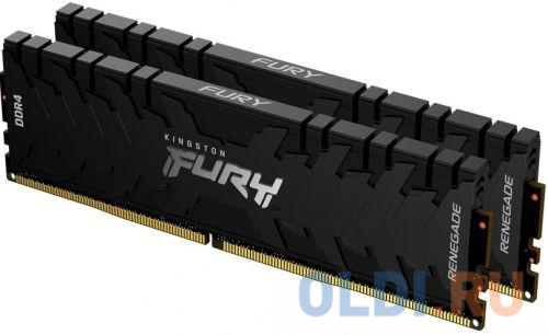 Оперативная память для компьютера Kingston FURY Renegade Black DIMM 32Gb DDR4 3600 MHz KF436C16RB1K2/32 фото