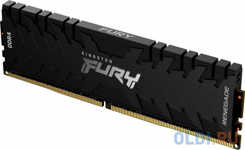 Оперативная память для компьютера Kingston FURY Renegade Black DIMM 64Gb DDR4 3600 MHz KF436C16RB1K4/64 фото