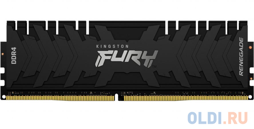 Kingston 8GB 4000MHz DDR4 CL19 DIMM FURY Renegade Black kingston 8gb 2666mhz ddr4 ecc cl19 sodimm 1rx8 micron r