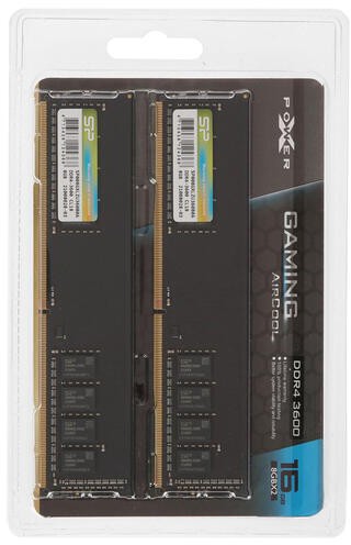 Оперативная память для компьютера Silicon Power XPower AirCool DIMM 16Gb DDR4 3600MHz SP016GXLZU360B2A Оперативная память для компьютера Silicon Power XPower AirCool DIMM 16Gb DDR4 3600MHz SP016GXLZU360B2A фото