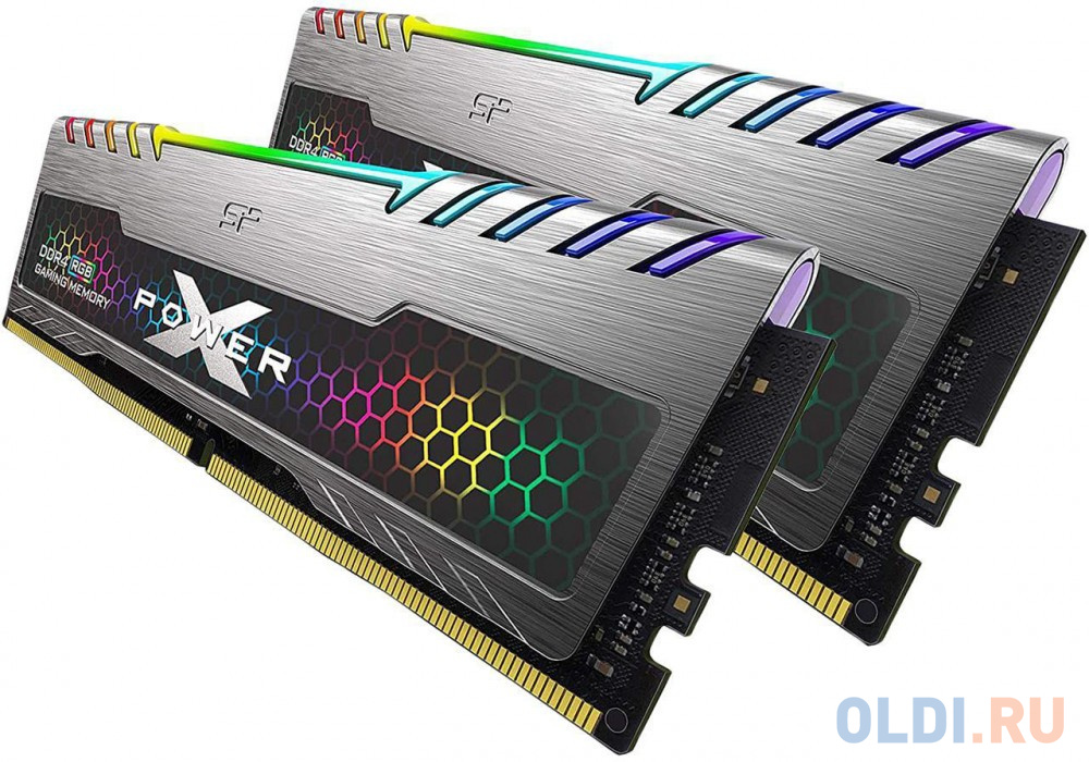 Оперативная память для компьютера Silicon Power XPOWER Turbine RGB DIMM 16Gb DDR4 3600MHz SP016GXLZU360BDB Оперативная память для компьютера Silicon Power XPOWER Turbine RGB DIMM 16Gb DDR4 3600MHz SP016GXLZU360BDB фото