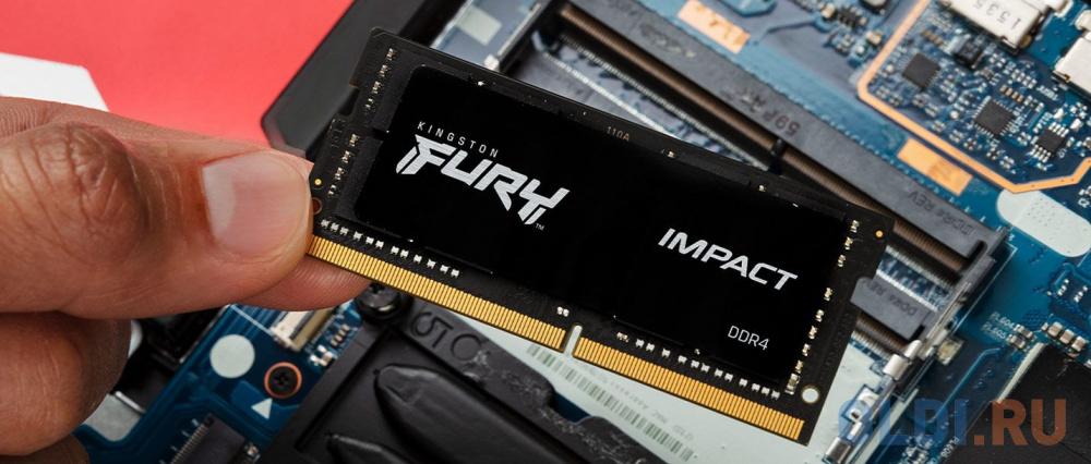 Оперативная память для ноутбука Kingston FURY Impact SO-DIMM 16Gb DDR4 2666MHz KF426S15IB1/16 от OLDI