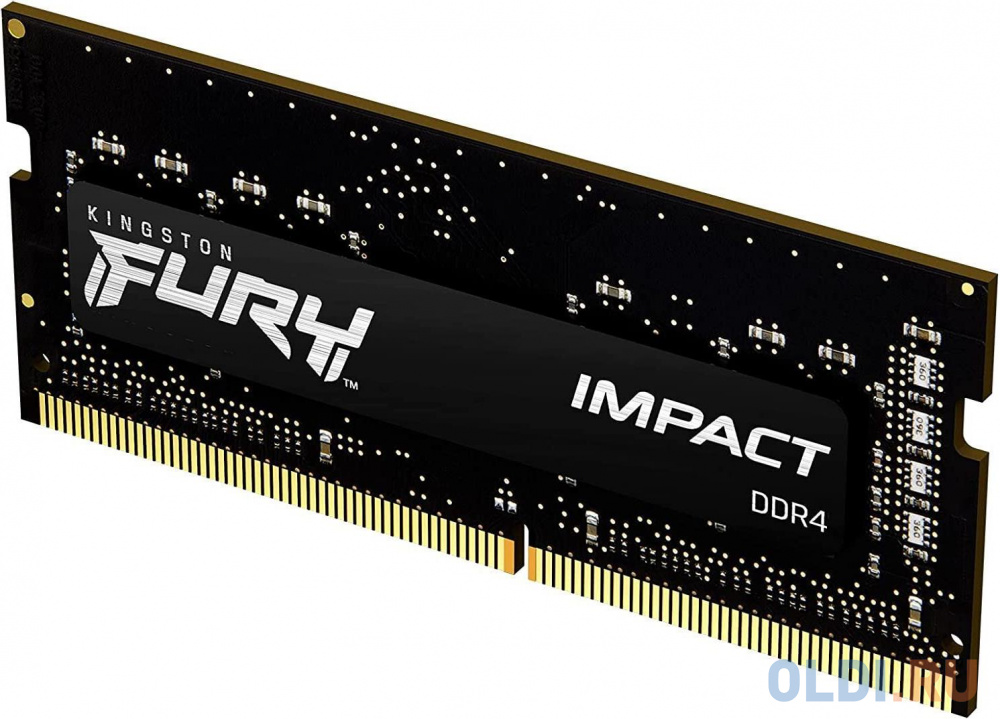 32GB Kingston DDR4 2666 SoDimm FURY Impact Gaming Memory KF426S16IB/32 Non-ECC, CL16, 1.2V, 2Gx8, KF426S16IB/32 RTL фото