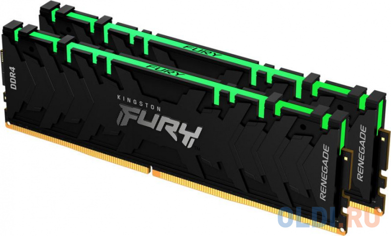 

Kingston 32GB 3000MHz DDR4 CL15 DIMM (Kit of 2) 1Gx8 FURY Renegade RGB