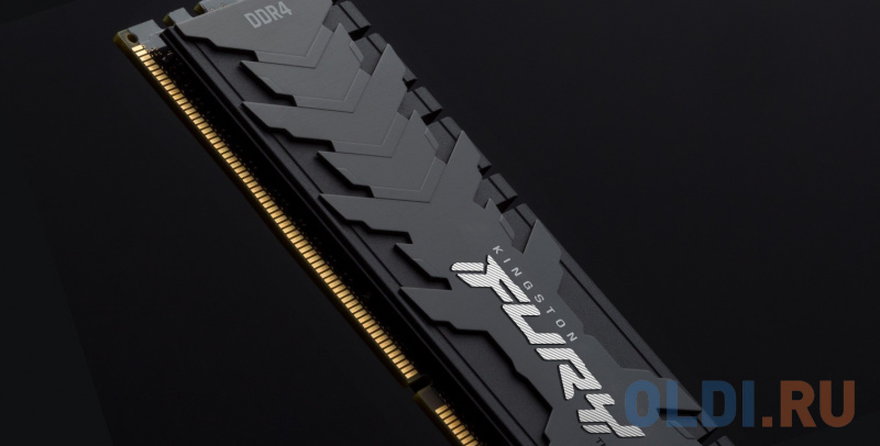 Оперативная память для компьютера Kingston FURY Renegade Black DIMM 32Gb DDR4 3600 MHz KF436C16RBK4/32 фото