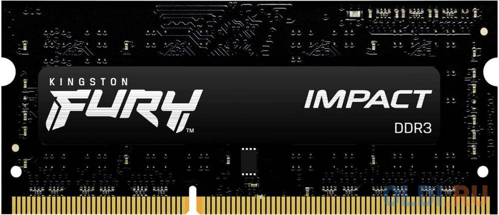Оперативная память для ноутбука Kingston FURY Impact SO-DIMM 4Gb DDR3L 1866MHz KF318LS11IB/4 от OLDI