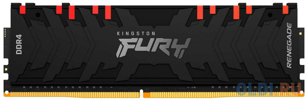 Оперативная память для компьютера Kingston FURY Renegade RGB DIMM 8Gb DDR4 4000 MHz KF440C19RBA/8 64gb ddr4 ecc dimm for infortrend gs 3000 4000 gen2 series ddr4rec2r0mj 0010
