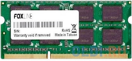 Оперативная память для ноутбука Foxline FL3200D4S22-32G SO-DIMM 32Gb DDR4 3200 MHz FL3200D4S22-32G оперативная память для ноутбука kingston ksm26sed8 32mf so dimm 32gb ddr4 2666 mhz ksm26sed8 32mf