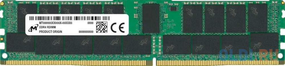 Оперативная память для компьютера Micron MTA18ASF2G72PZ-3G2R1 DIMM 16Gb DDR4 3200MHz