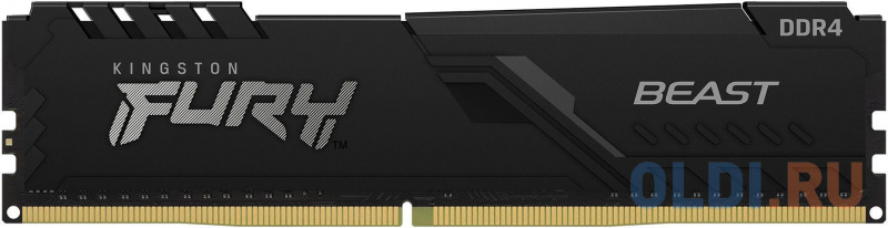 

Оперативная память для компьютера Kingston Fury Beast DIMM 16Gb DDR4 3000MHz KF430C16BB/16