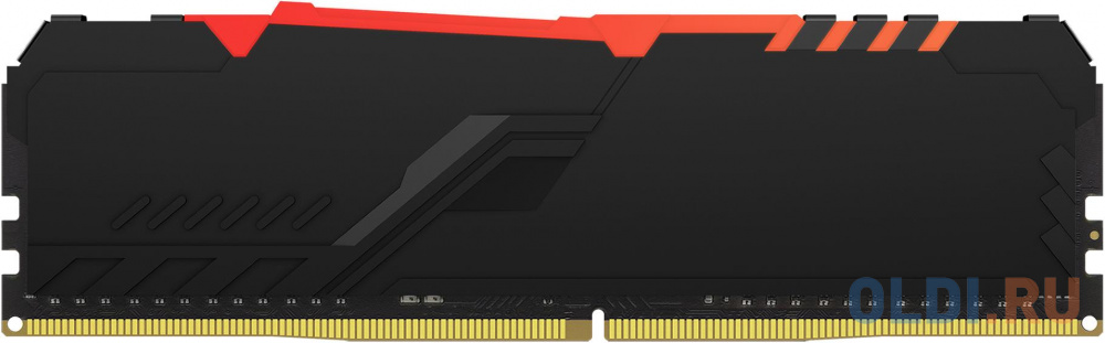 Модуль памяти FURY 32GB DDR4-3200 KF432C16BBA/32,CL16, 1.35V RGB XMP BLACK KINGSTON фото