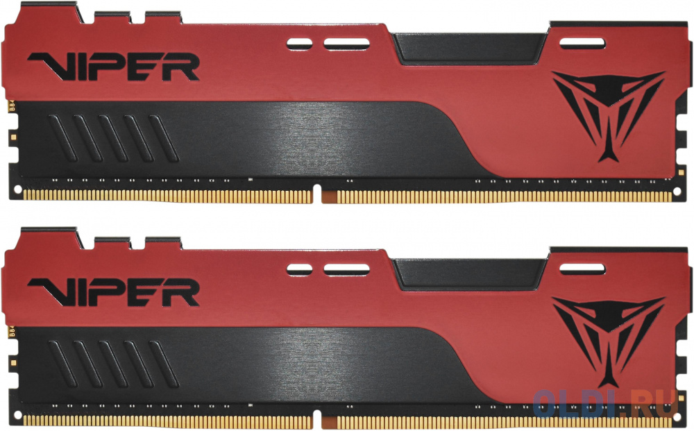 Память DDR 4 DIMM 8Gb(4Gbx2)  PC21300, 2666Mhz, PATRIOT Viper 4 Elite ll CL16 (PVE248G266C6K) (retail) - фото 2