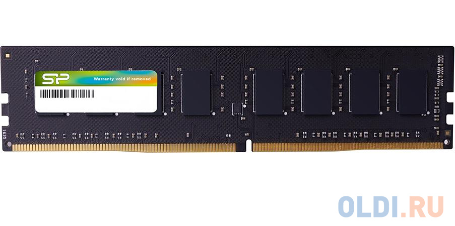 Модуль памяти Silicon Power 8GB 2400МГц DDR4 CL17 DIMM 1Gx8 карта памяти compact flash card 64gb silicon power 400x sp064gbcfc400v10