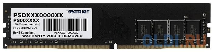 

Модуль памяти DIMM 16GB PC21300 DDR4 PSD416G26662B PATRIOT