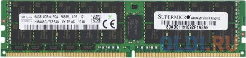 

Оперативная память для сервера Hynix MEM-DR464L-HL03-LR26 LRDIMM 64Gb DDR4 2666MHz