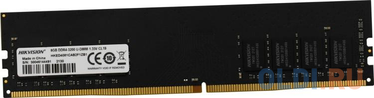 Оперативная память для компьютера Hikvision HKED4081CAB2F1ZB1/8G DIMM 8Gb DDR4 3200MHz