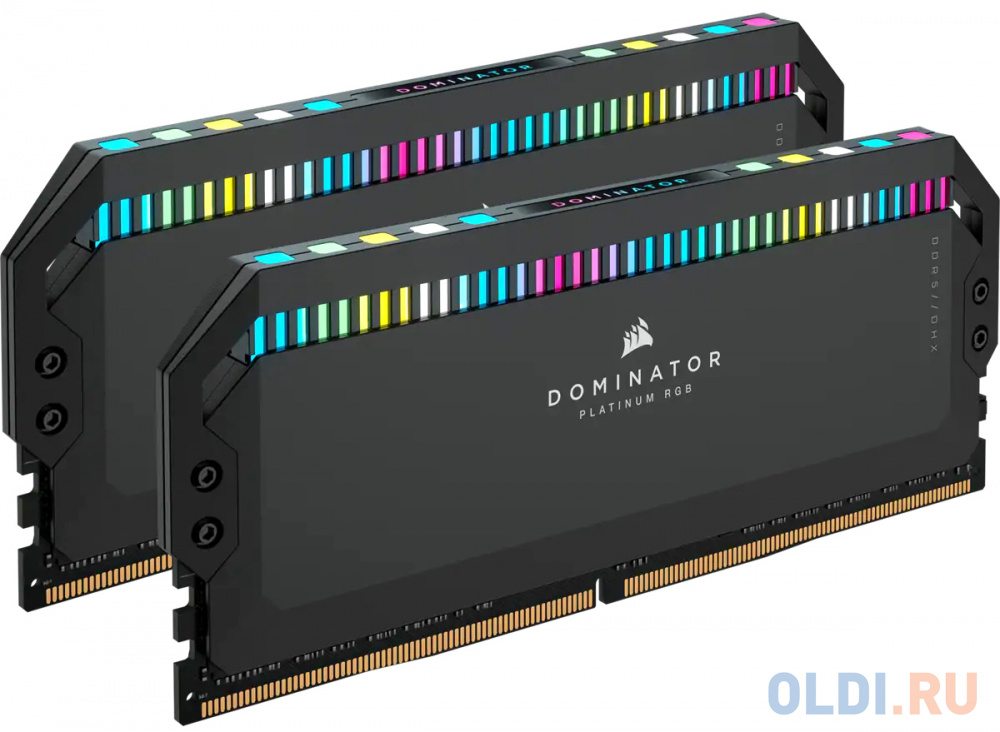 Память DDR5 2x16Gb 5200MHz Corsair CMT32GX5M2B5200C40 DOMINATOR PLATINUM RGB RTL PC5-41600 CL40 DIMM 288-pin 1.25В с радиатором Ret
