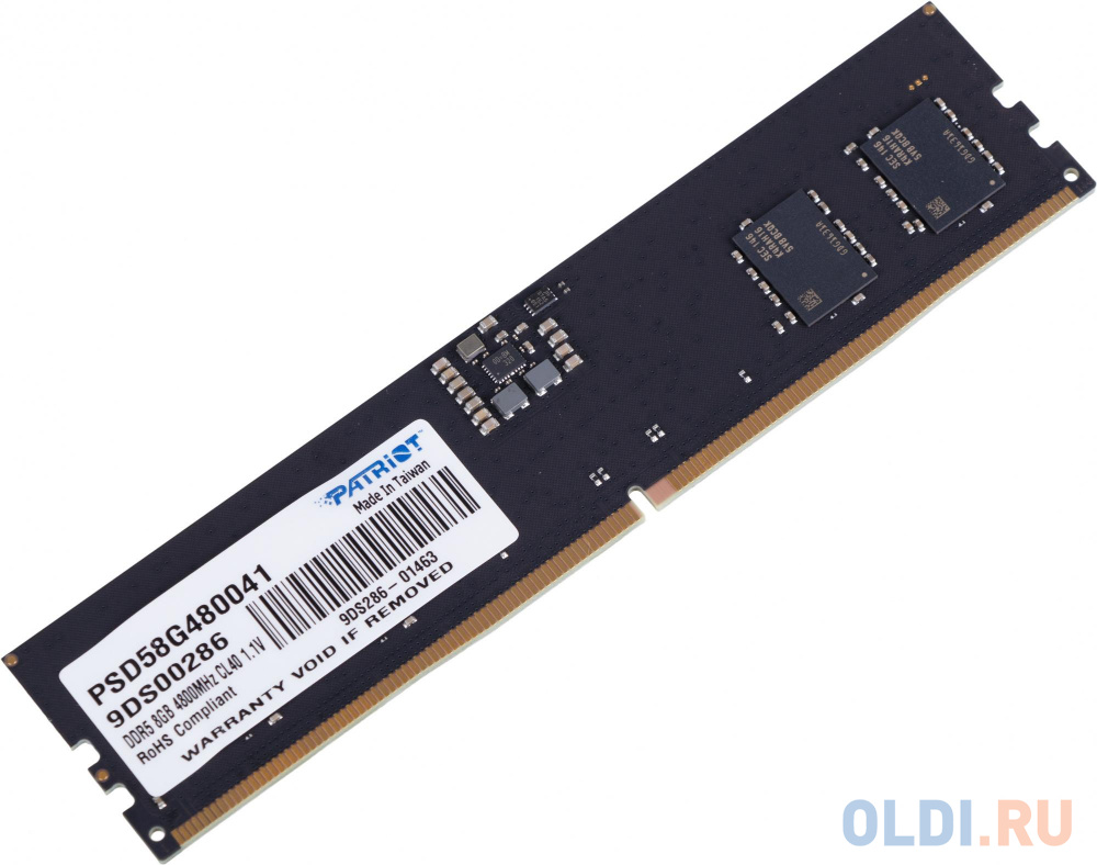 Модуль памяти DIMM 8GB DDR5-4800 PSD58G480041 PATRIOT Signature - фото 3