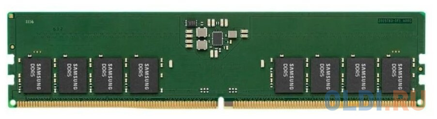 Оперативная память для компьютера Samsung M323R2GA3BB0-CQK DIMM 16Gb DDR5 4800 MHz M323R2GA3BB0-CQKOL crucial 16gb ddr5 4800 udimm cl40 16gbit