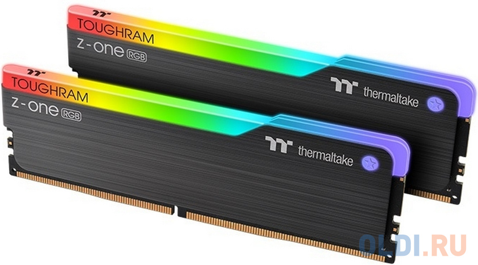 Оперативная память для компьютера Thermaltake TOUGHRAM Z-ONE RGB DIMM 16Gb DDR4 4000 MHz R019D408GX2-4000C19A оперативная память для компьютера thermaltake r017d408gx2 3200c16a dimm 16gb ddr4 3200mhz