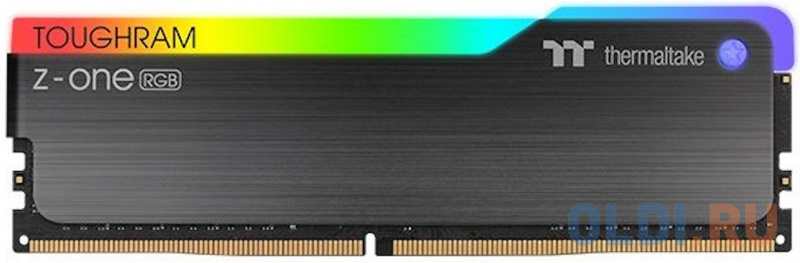 8GB Thermaltake DDR4 3600 DIMM TOUGHRAM Z-ONE RGB Black Gaming Memory R019D408GX1-3600C18S Non-ECC, CL18, 1.35V, Heat Shield, XMP 2.0, RTL (527750) 8GB Thermaltake DDR4 3600 DIMM TOUGHRAM Z-ONE RGB Black Gaming Memory R019D408GX1-3600C18S Non-ECC, CL18, 1.35V, Heat Shield, XMP 2.0, RTL (527750) фото