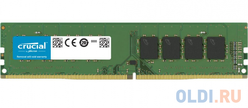 

Crucial DDR4 DIMM 8GB CT8G4DFS6266 PC4-21300, 2666MHz