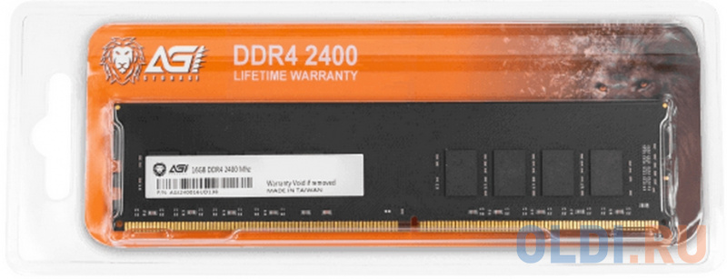 8GB AGI DDR4 2400 DIMM [AGI240008UD138] 1.2V, RTL{50} (610835) фото