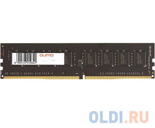 QUMO DDR4 DIMM 16GB QUM4U-16G3200N22 PC4-25600, 3200MHz OEM флешка usb 16gb qumo nanodrive usb2 0 qm16gud nano b