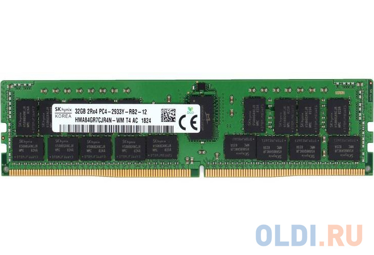 Оперативная память для сервера Hynix HMA84GR7CJR4N-WM DIMM 32Gb DDR4 2933 MHz HMA84GR7CJR4N-WM