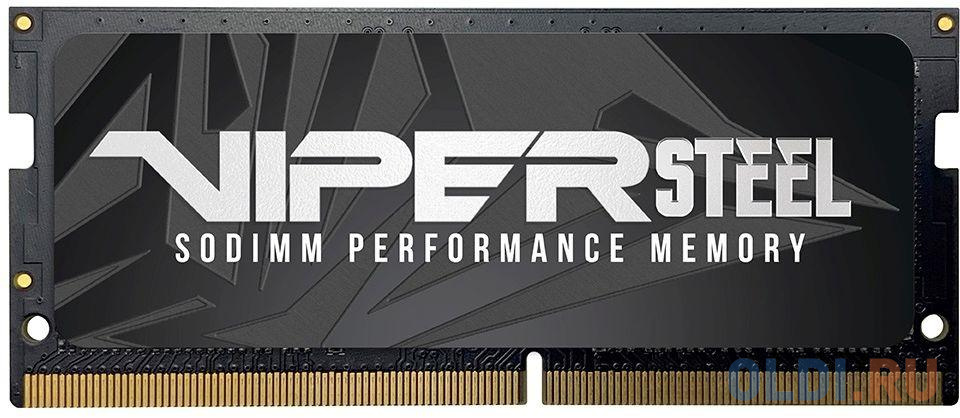 Оперативная память для ноутбука Patriot Viper Steel SO-DIMM 8Gb DDR4 3200 MHz PVS48G320C8S