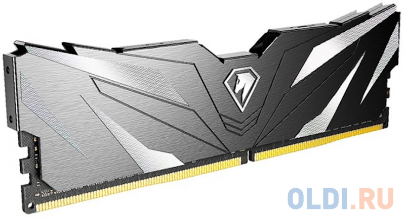 Модуль памяти DDR 4 DIMM 8Gb PC25600, 3200Mhz, Netac Shadow II NTSWD4P32SP-08K  C16 Black, с радиатором фото