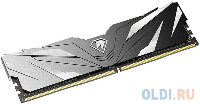 Модуль памяти DDR 4 DIMM 8Gb PC25600, 3200Mhz, Netac Shadow II NTSWD4P32SP-08K  C16 Black, с радиатором фото