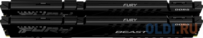 Оперативная память для компьютера Kingston KF552C40BBK2-16 DIMM 16Gb DDR5 5200MHz фото