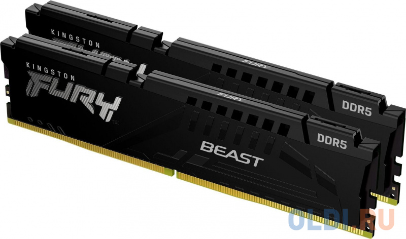 Оперативная память для компьютера Kingston KF552C40BBK2-16 DIMM 16Gb DDR5 5200MHz фото