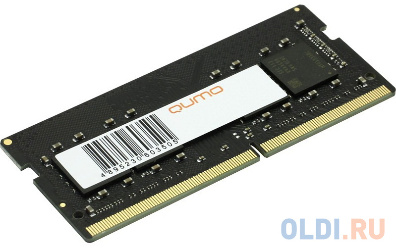 

QUMO DDR4 SODIMM 8GB QUM4S-8G2666C19 PC4-21300, 2666MHz OEM/RTL